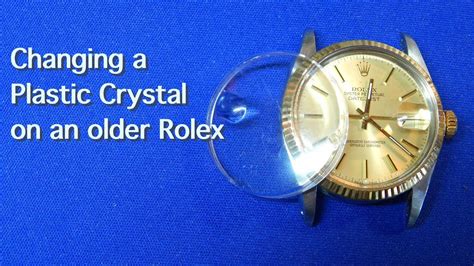 rolex plastic crystal replacement|Rolex sapphire crystal replacement cost.